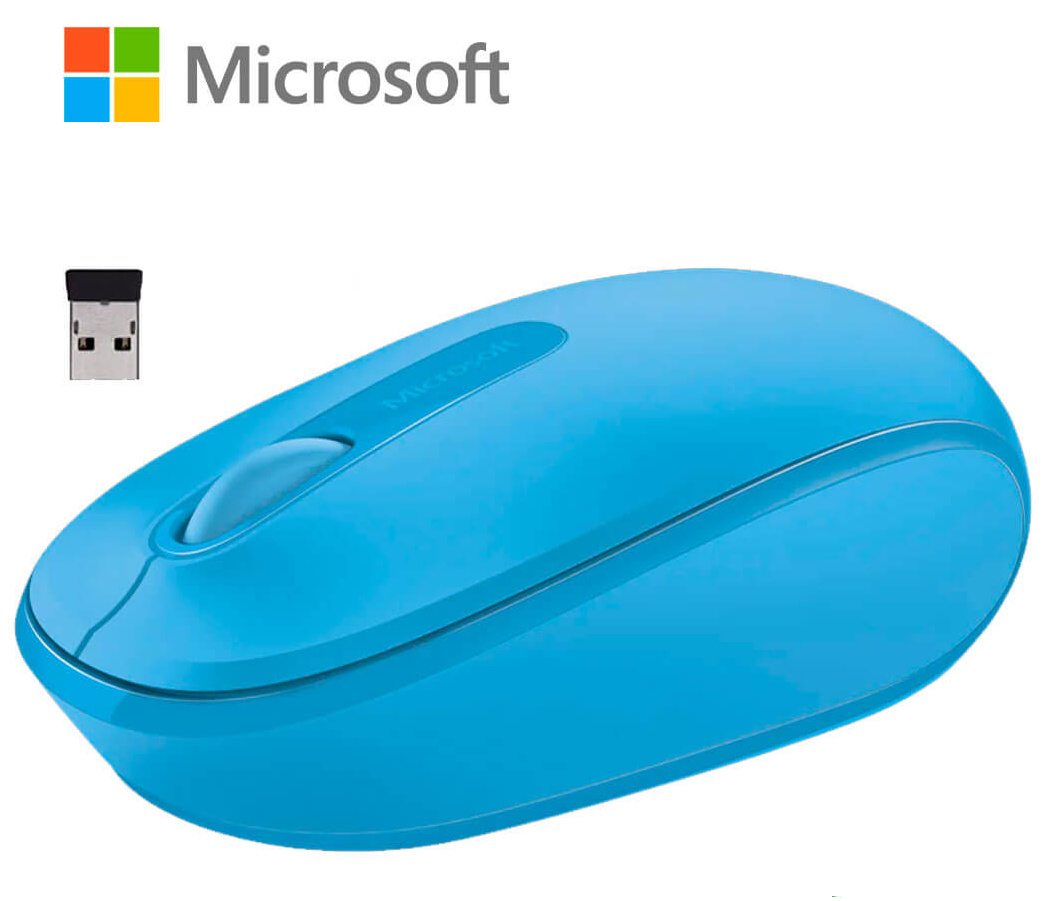 MOUSE MICROSOFT WIRELESS MOBILE 1850 USB CELESTE